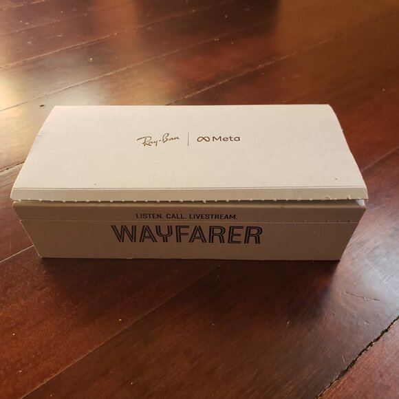 Ray-Ban Meta Wayfarer AI Glasses Sunglasses (Gen 1) Shiny Black/ Green - Picture 10 of 11